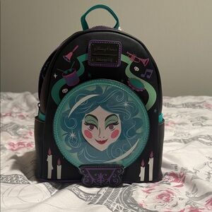 Loungefly Black and Teal Enchanted Backpack